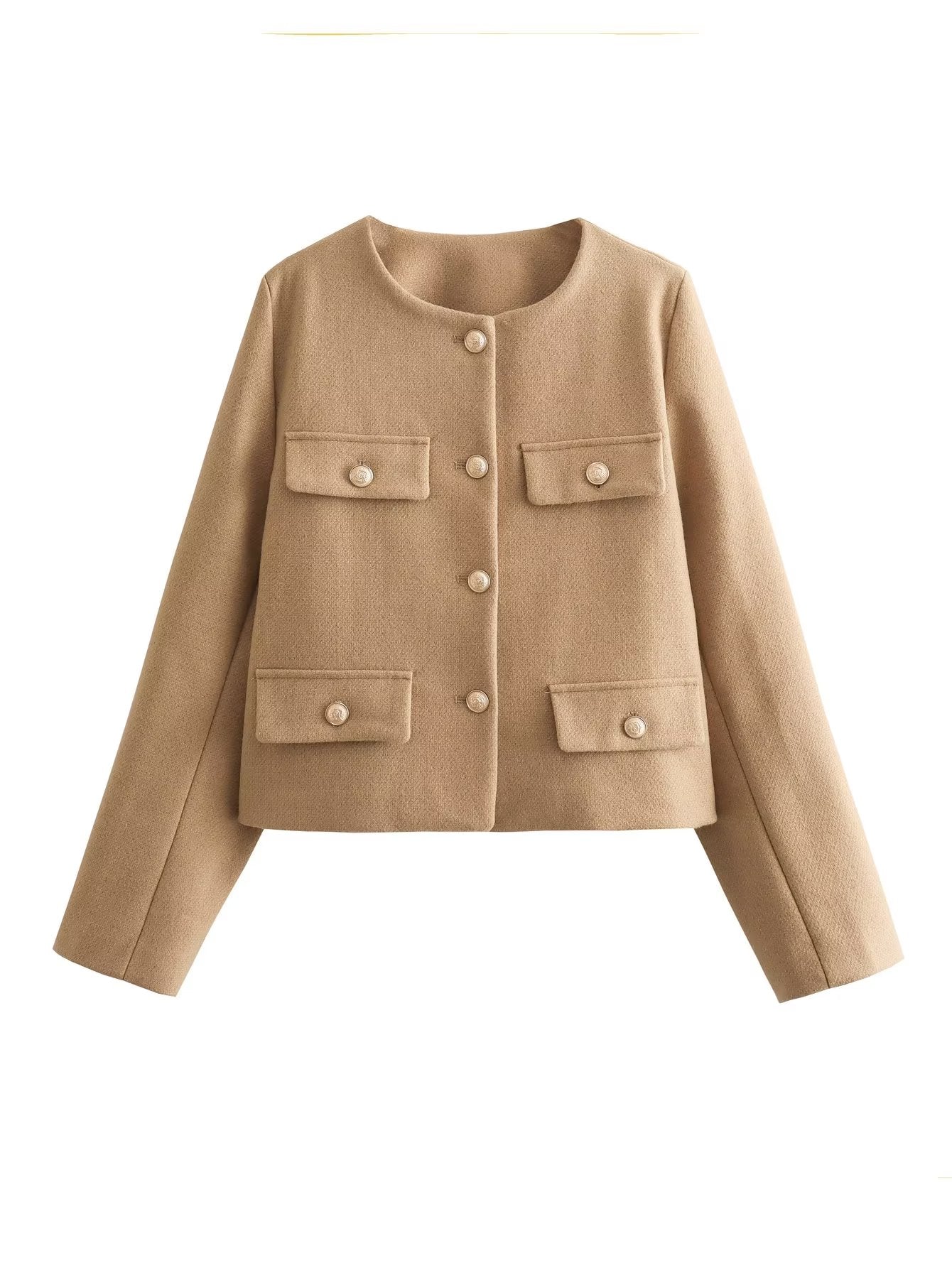 Winter High Grade Light Luxury Socialite Loop Yarns Fabric Chanel Coat Women