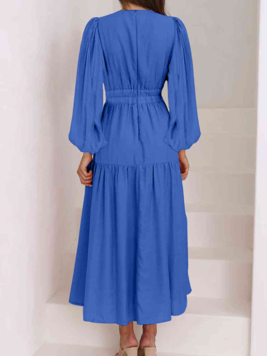maxi dress blue