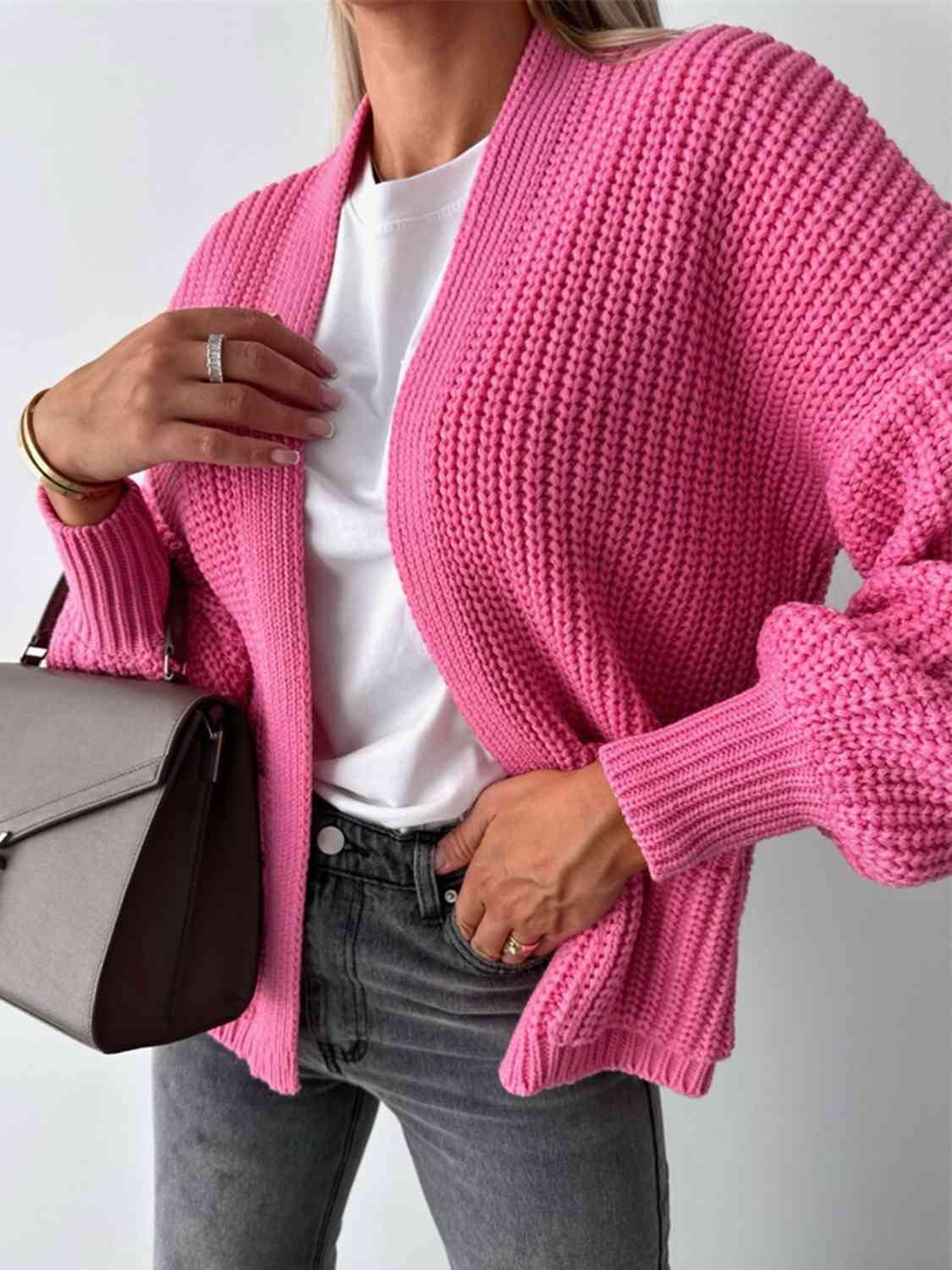 cardigan pink