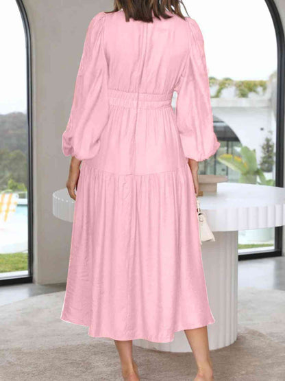 maxi dress pink